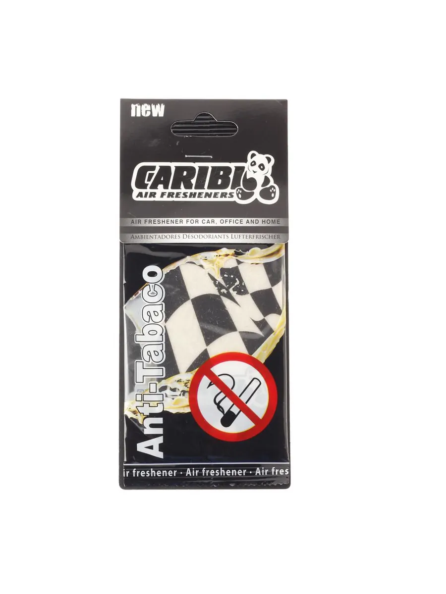 Ароматизатор подвесной пластина (антитабак) Formula-1 CARIB