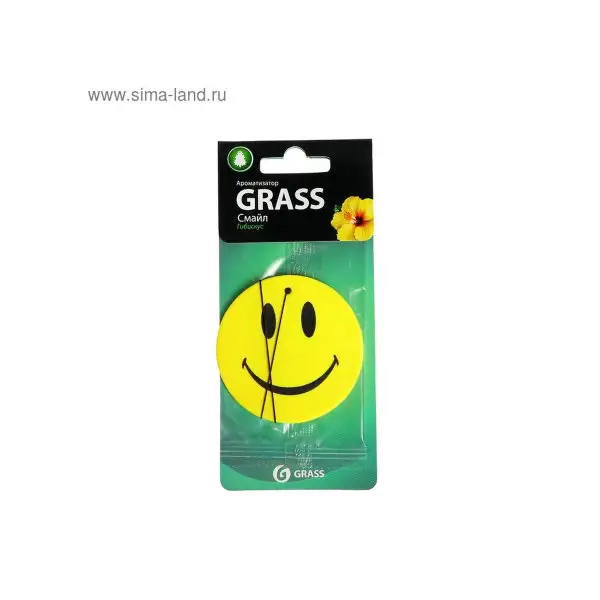 Ароматизатор Grass, СМАЙЛ, гибискус