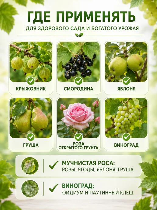 Зеленая Аптека Садовода Тиовит Джет 3шт по 30гр, 3 шт, 30 г, фото 6