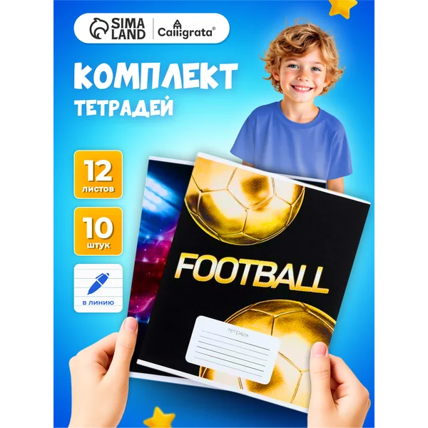 Комплект тетрадей из 10 штук