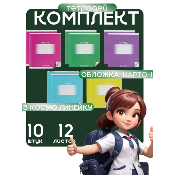 Набор общих тетрадей