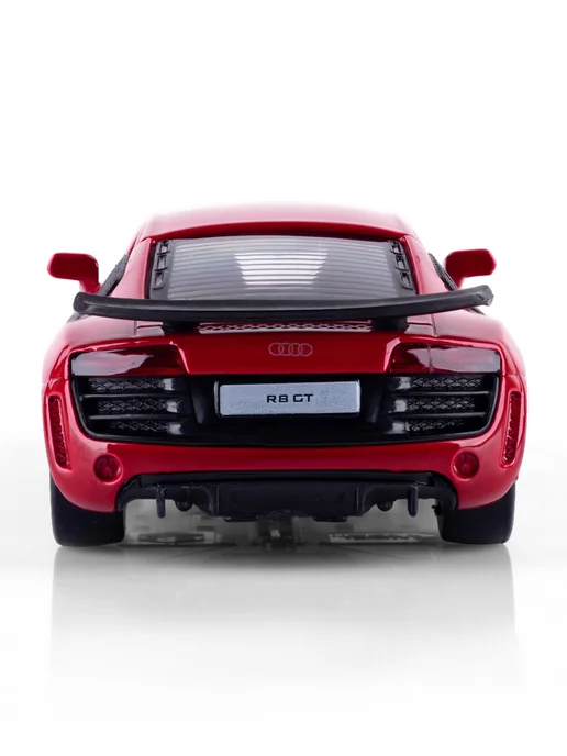 MSZ Игрушка детская машинка металлическая Audi R8 GT 1 43, красный, фото 7