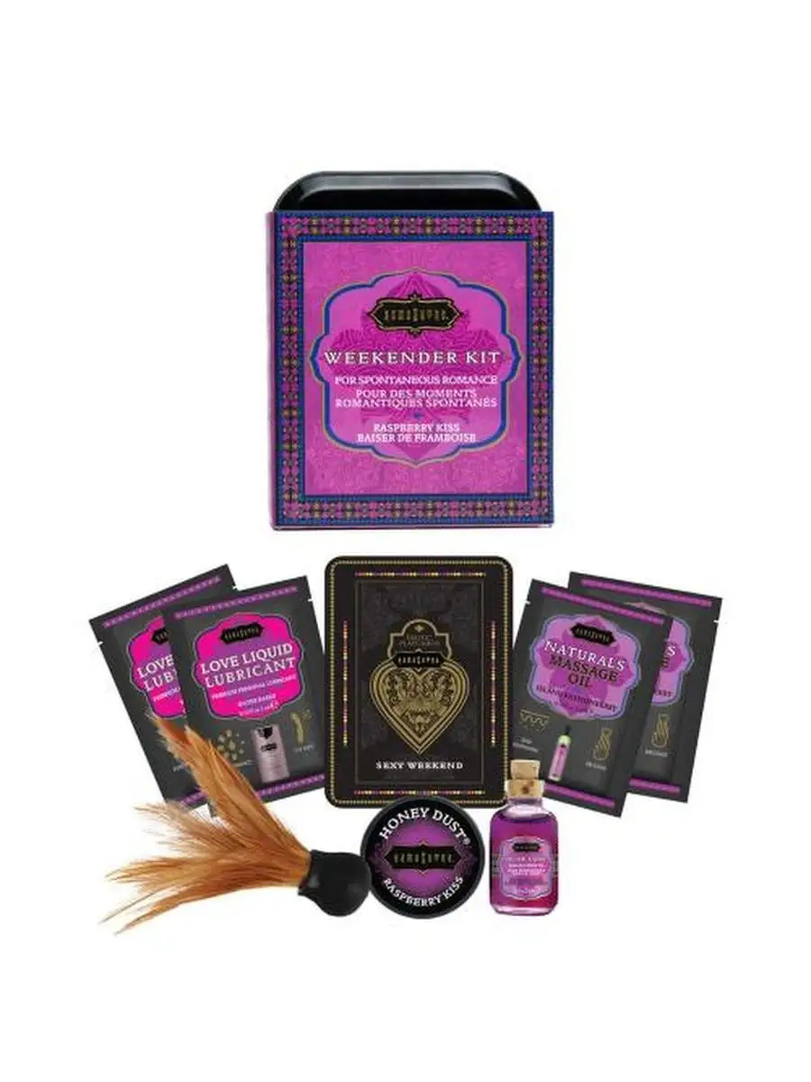 Эротический набор Weekender Kit Raspberry Kiss Kama Sutra 58455321 купить в  интернет-магазине Wildberries