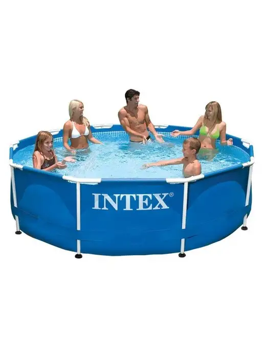Intex Каркасный круглый бассейн 305х76 см Интекс 28200, 305x76 см, фото 2