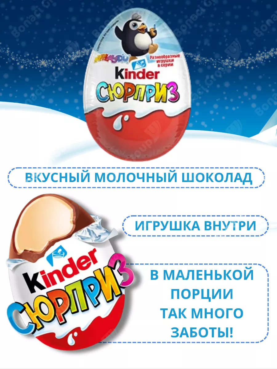 История Kinder Surprise - Kinder Россия