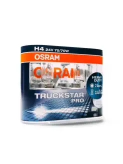 Автолампы H4 TRUCKSTAR PRO +100% (2 шт.) Osram 58745179 купить за 1 734 ₽ в интернет-магазине Wildberries