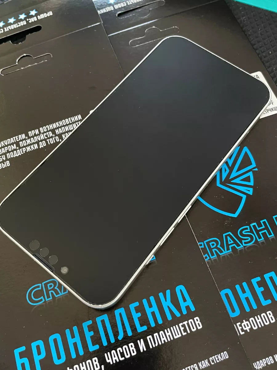 Глянцевая гидрогелевая пленка для iPhone 13 Pro CRASH ME 59039206 купить за  401 ₽ в интернет-магазине Wildberries