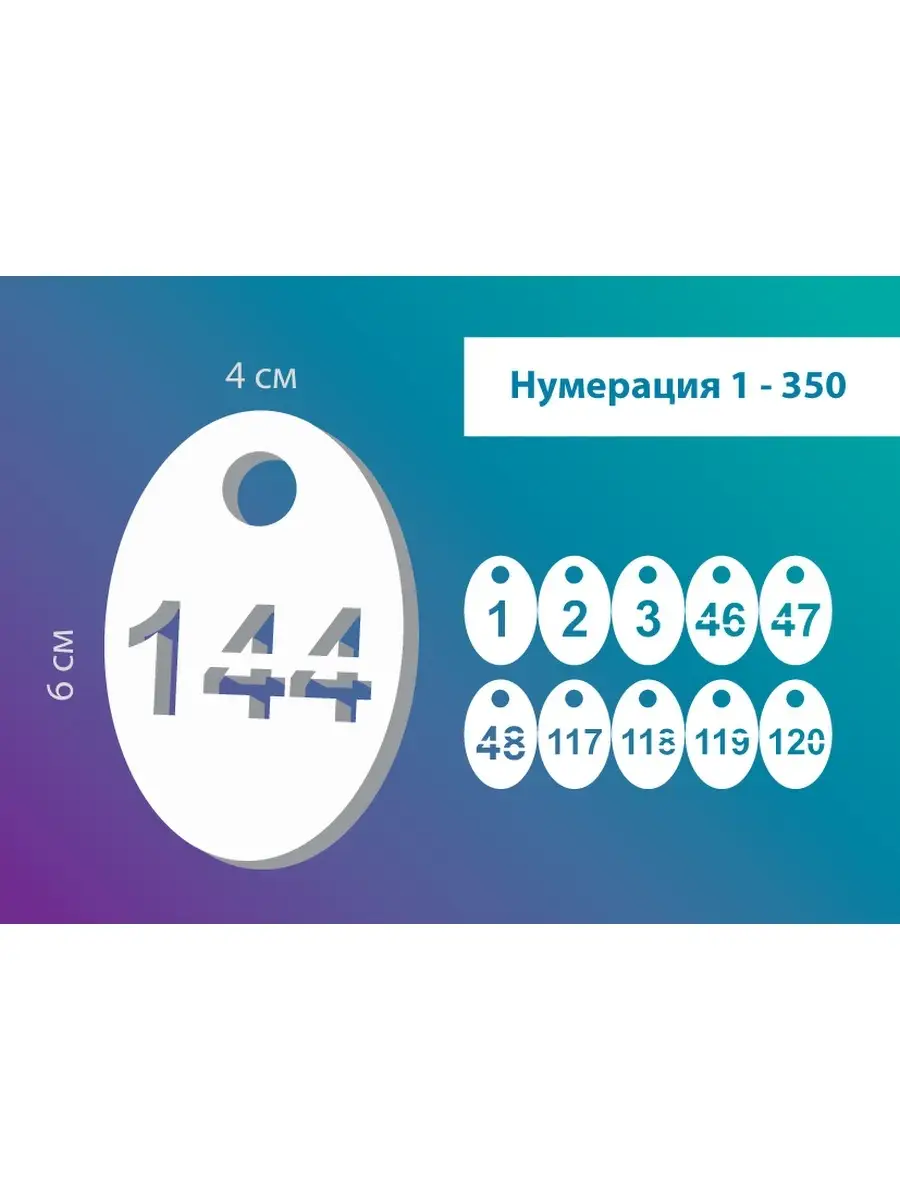 Бирка для ключей