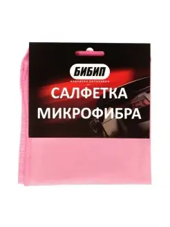 Салфетка микрофибра для стекол,30х30 Бибип 59080361 купить за 99 ₽ в интернет-магазине Wildberries