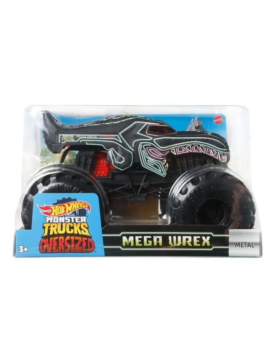 Машинка Hot Wheels/Хот вилс Monster trucks/Монстр-трак большой Hot Wheels  59275368 купить в интернет-магазине Wildberries