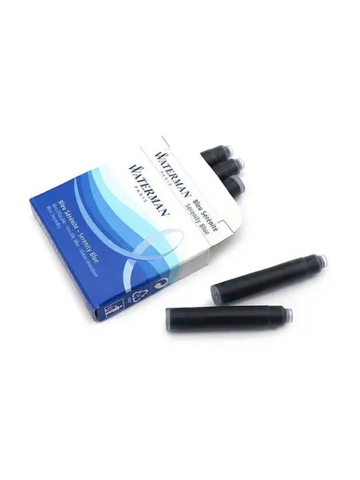 Waterman Чернила в картридже MINI, S0110950, черный, фото 5