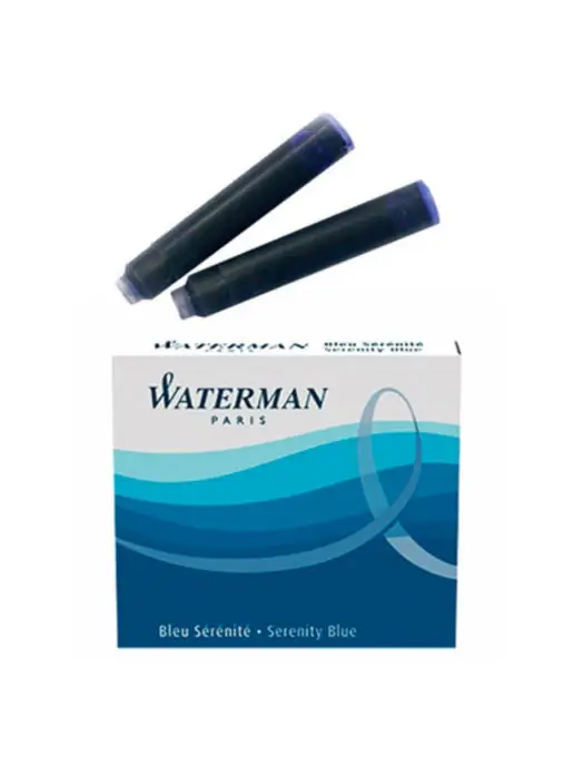 Waterman Чернила в картридже MINI, S0110950, черный, фото 6