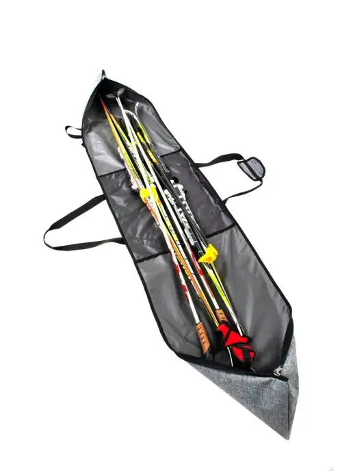Tim-Sport Чехол для беговых лыж, 215 см, серый, фото 4