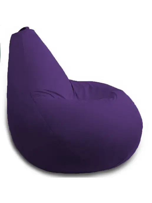 PUFON Кресло-мешок Груша XXXXL Дюспо, фиолетовый, фото 3