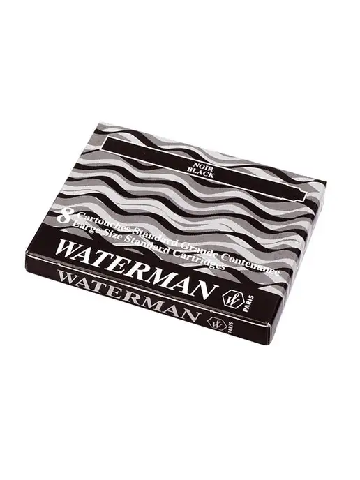 Waterman Чернила в картридже S0110850, черный, фото 5