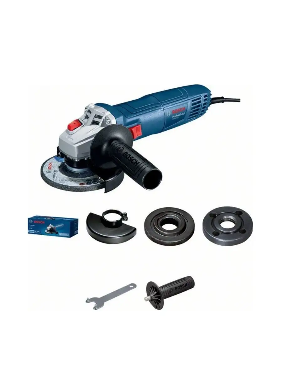 Сетевая угловая шлифовальная машина BOSCH GWS 700 06013A30R0 Bosch 59687646  купить в интернет-магазине Wildberries