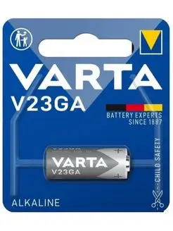 Батарейка VARTA ELECTRONICS V23GA (MN21/ A23/ 23AE) BL1 VARTA 59715196 купить за 340 ₽ в интернет-магазине Wildberries