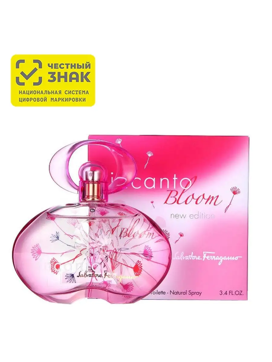 Incanto Bloom New Edition Туалетная вода женская 100мл Salvatore Ferragamo  59746376 купить за 2 965 ₽ в интернет-магазине Wildberries