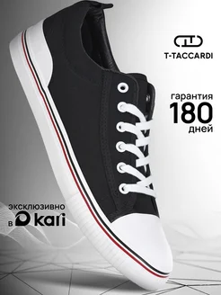 Кеды мужские летние черные тканевые T.TACCARDI 59848809 купить за 1 496 ₽ в интернет-магазине Wildberries