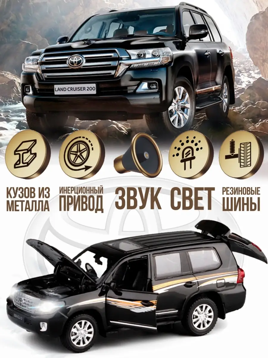 Модель машины Toyota Land Cruiser WiMi 59884835 купить в интернет-магазине  Wildberries