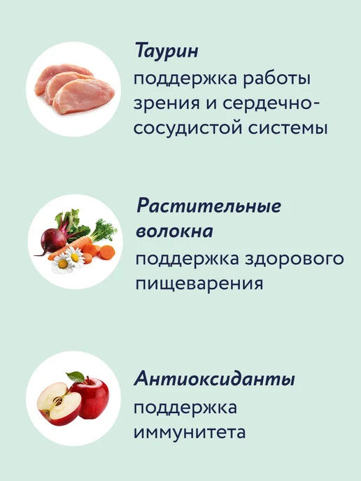 Сухой корм Florida. Яблоком для собак, крупные, курица, 3 кг, фото 5