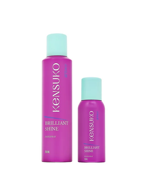 KENSUKO Лак для волос Brilliant Shine для блеска, 200 мл, 200 мл, фото 8
