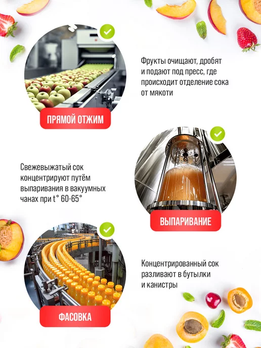 Happy Apple Сок брусничный концентрированный 1 кг, 1 кг, фото 4