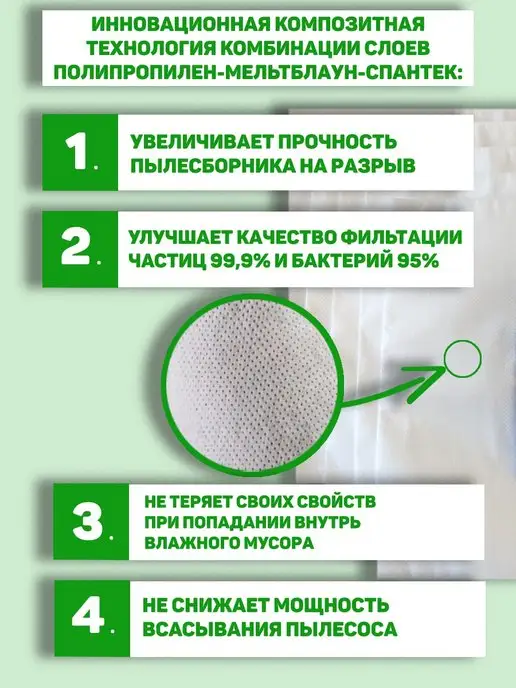 BonaBrand Мешки для пылесоса BOSCH GAS 35 VC 2512 3011L 3012L, 3011 л, 3012 л, фото 2