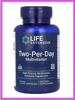 Two-Per-Day Capsules USA . Витамины в капсулах из США Life Extension 60083246 купить за 2 727 ₽ в интернет-магазине Wildberries