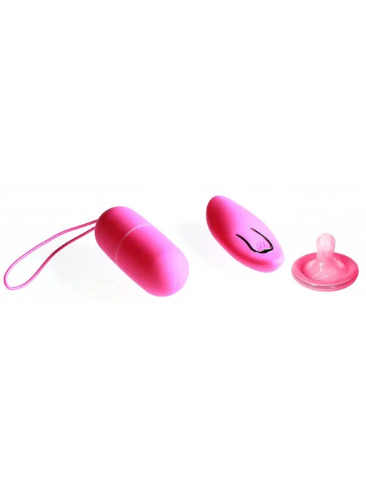 Baile Pretty Love Виброяйцо дистанционное 12 режимов розовый, розовый, фото 3