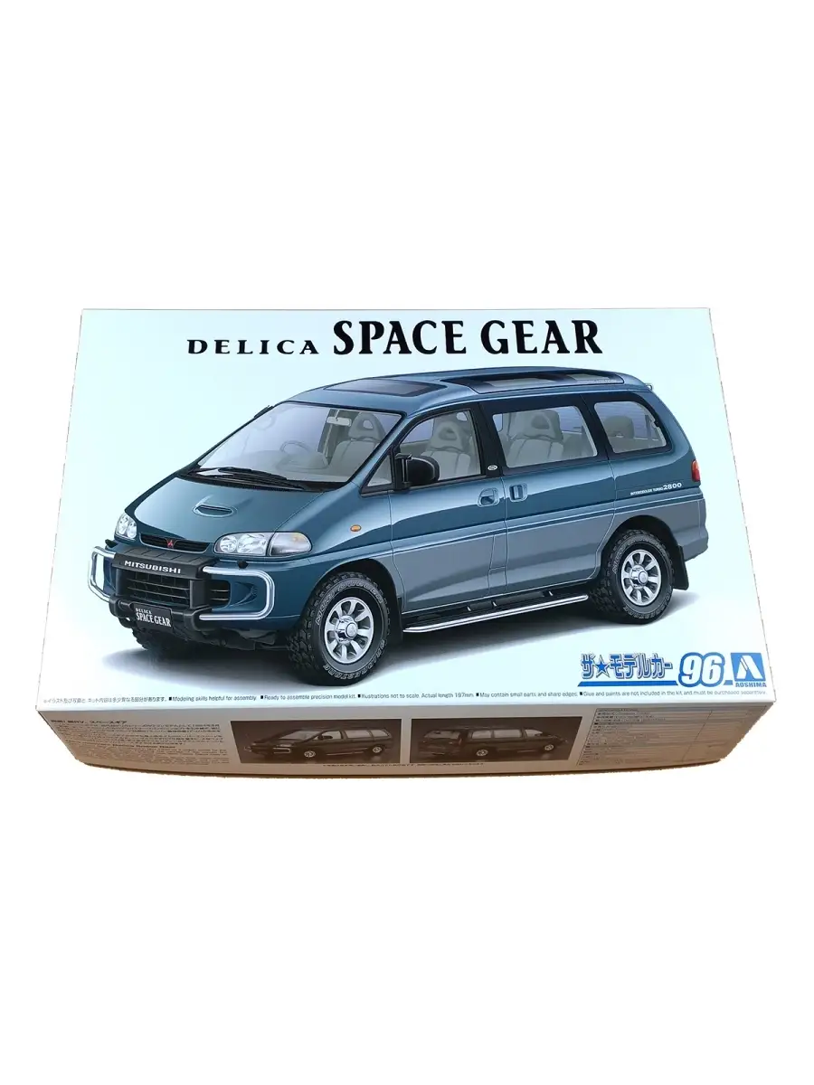 Модель Mitsubishi Delica Space Gear 96 Aoshima 60171827 купить в  интернет-магазине Wildberries