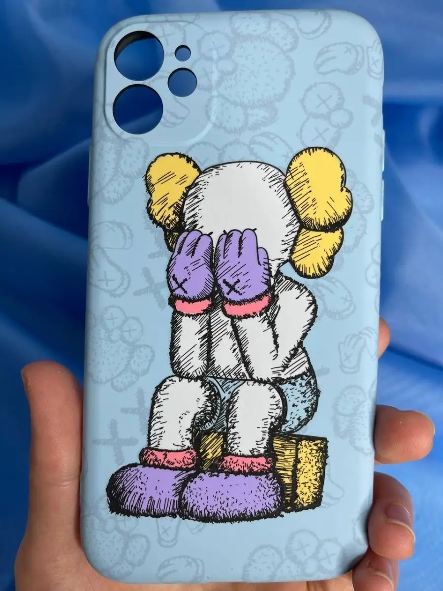 SarCase Чехол на iPhone 11 с принтом Kaws Luxo