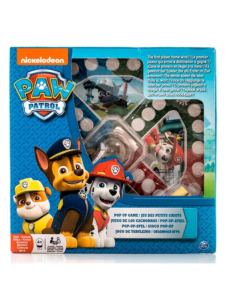 Paw Patrol Игра с кубиком и фишками PAW Patrol 60197987 купить за 3 034 ₽ в  интернет-магазине Wildberries