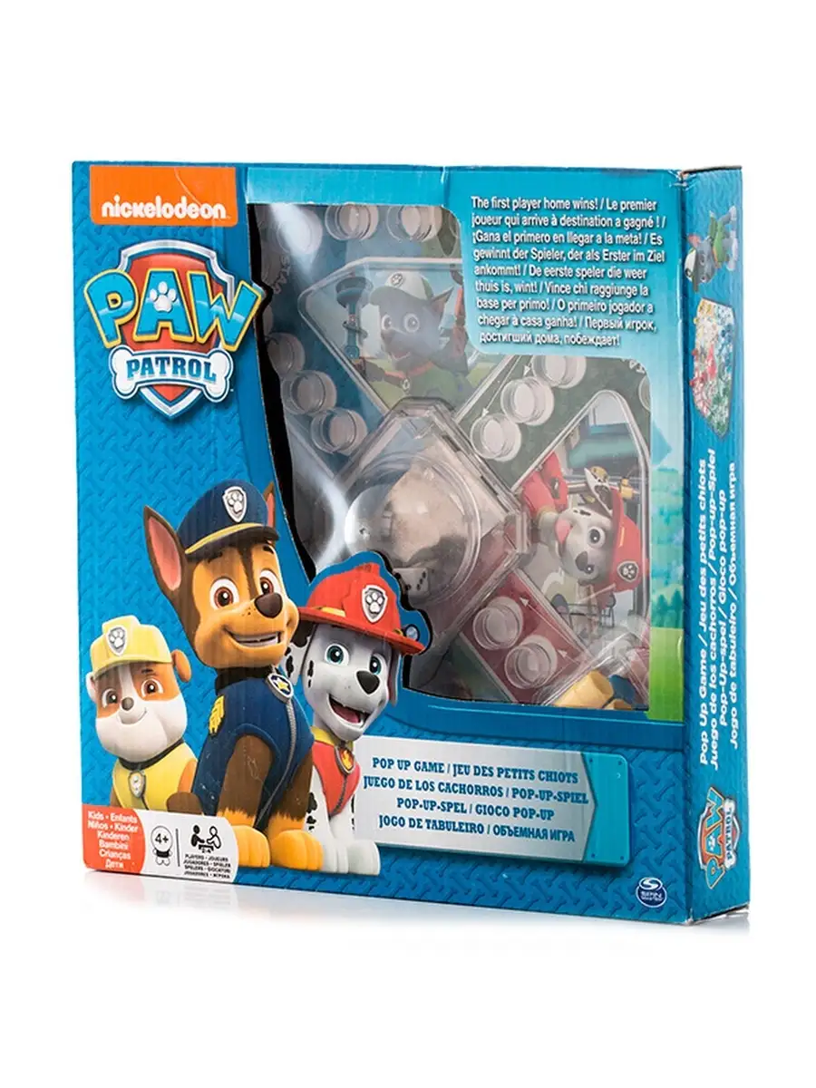 Paw Patrol Игра с кубиком и фишками PAW Patrol 60197987 купить за 3 034 ₽ в  интернет-магазине Wildberries