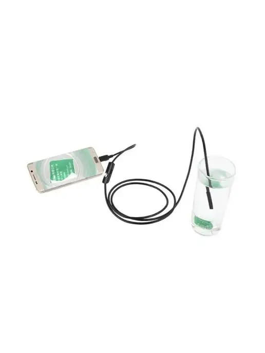 Endoscope Видеоэндоскоп 1 Метр USB Micro USB гибкий кабель, 1 м, фото 4