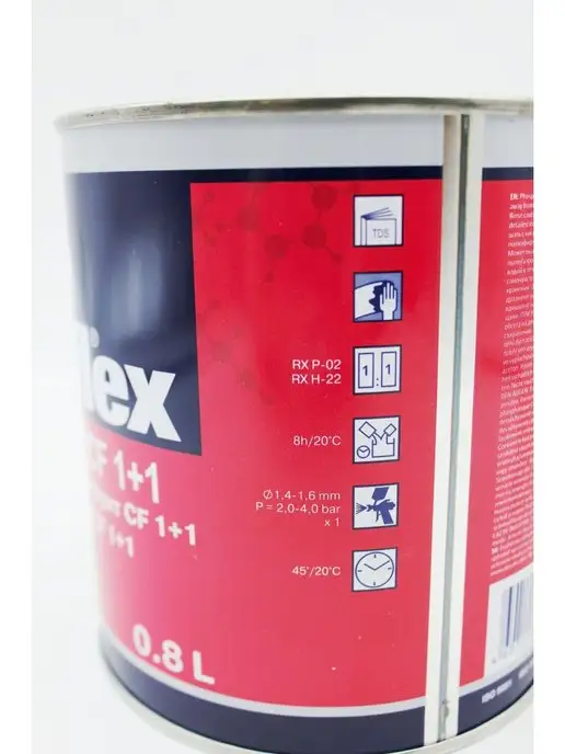 Reoflex Грунт фосфатирующий 2K 1+1 0,8л + 0,8л отвердитель, 800 мл, 800 мл, фото 7