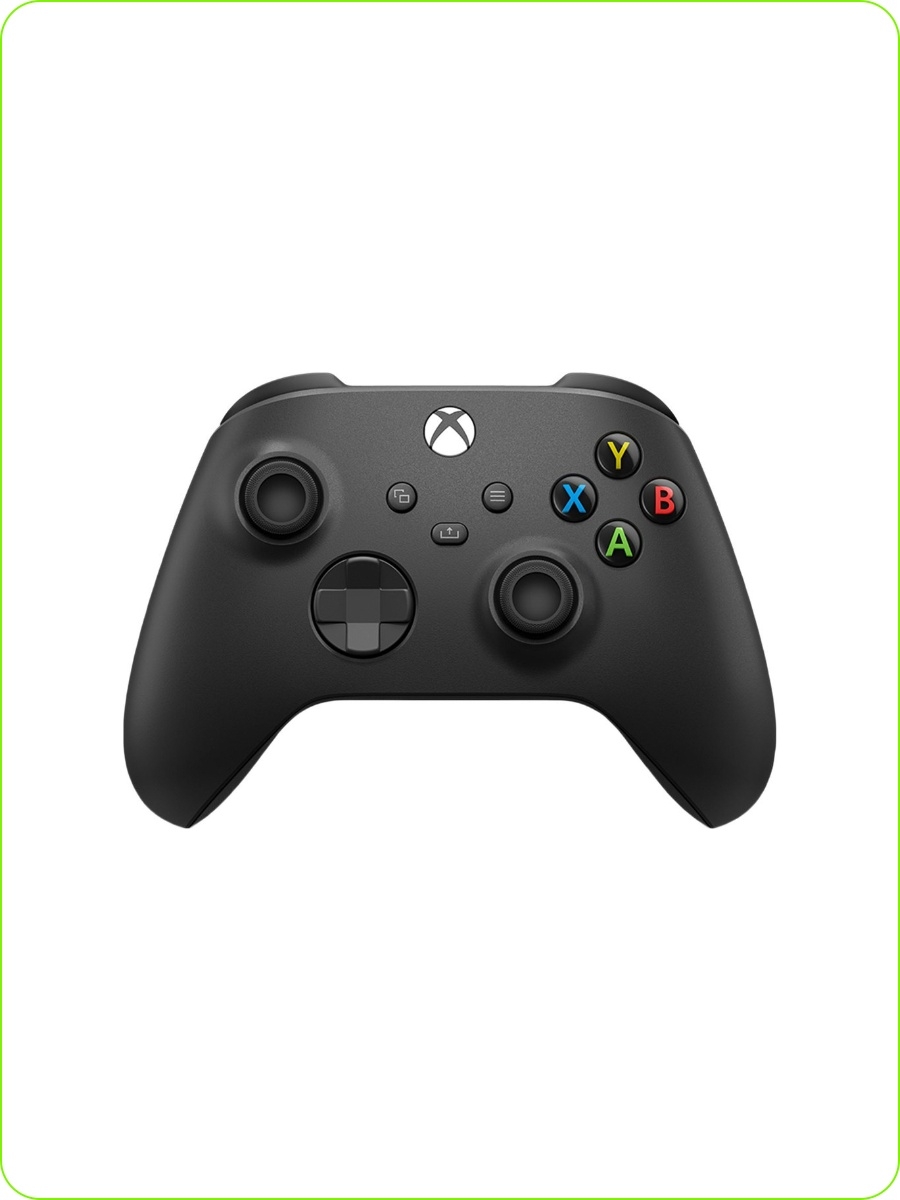 Геймпад / джойстик / Microsoft Xbox One / Xbox Series S|X Wireless  Controller (Black, QAT-00002) Microsoft 60306948 купить в интернет-магазине  Wildberries