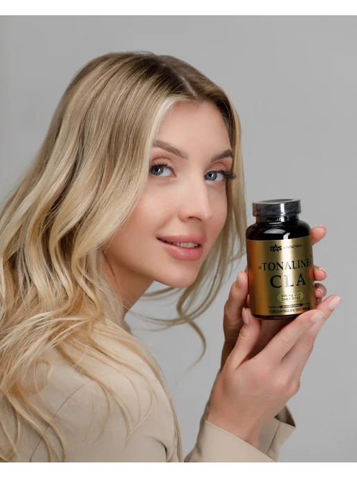 Binasport Жиросжигатель CLA в капсулах "Tonaline" 120 капс, 432 мл, фото 2