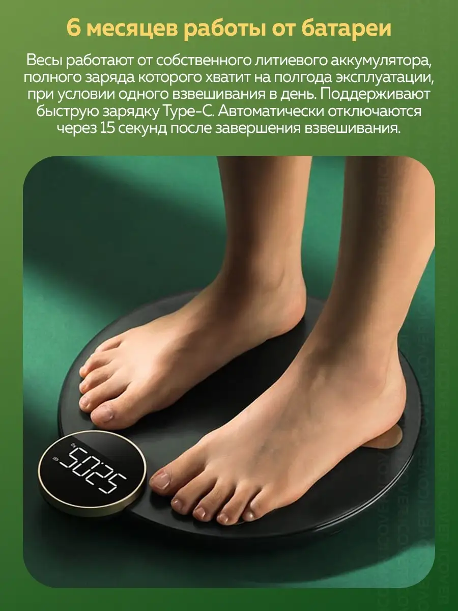 Весы напольные электронные Smart Scale Haylou 60382251 купить в  интернет-магазине Wildberries