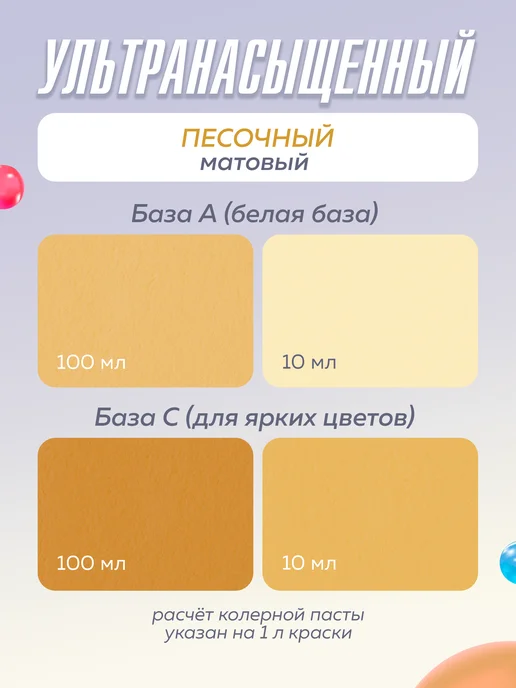 Ticiana DeLuxe Колер для краски, желтый, фото 2