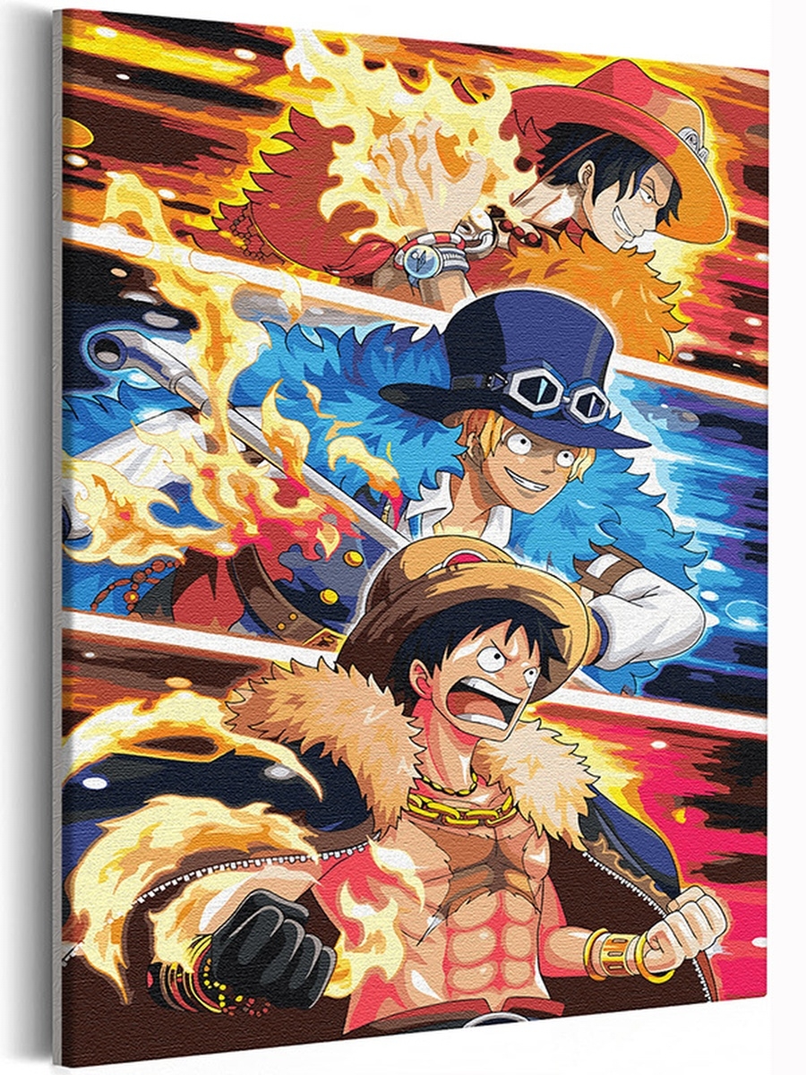 Ван Пис One Piece Аниме 40х60 Живопись по номерам 60396496 купить за 530 ₽  в интернет-магазине Wildberries