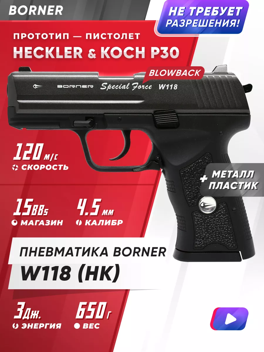 Пневматический пистолет...