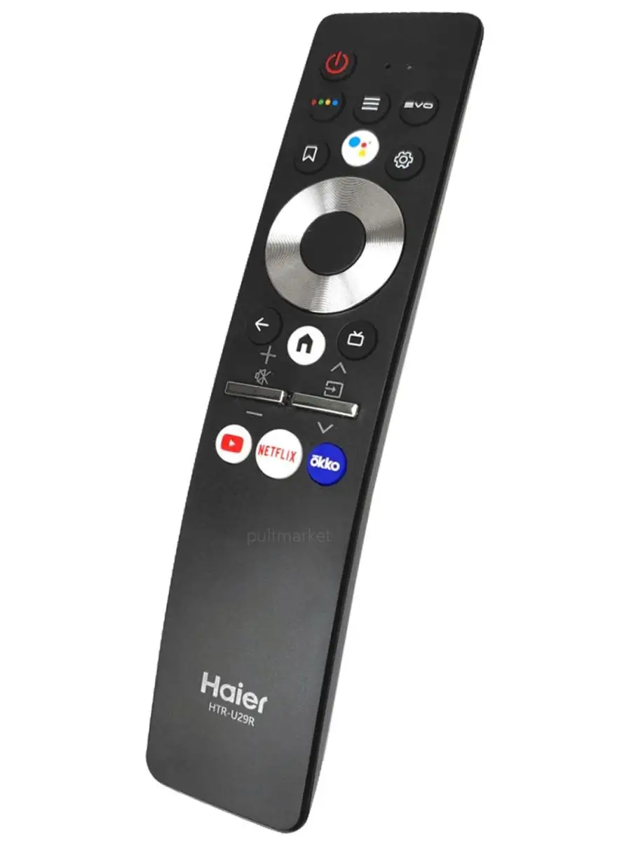 Haier HTR-U29R (оригинал) голосовой пульт для Smart ТВ HAIER 60410089  купить в интернет-магазине Wildberries