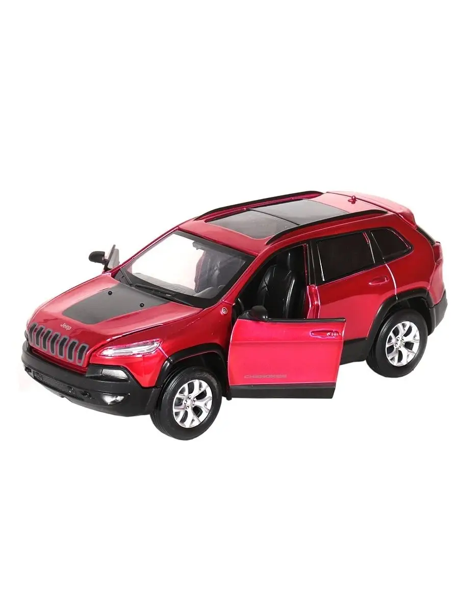 MSZ Коллекционная машинка металлическая Jeep Cherokee 1:32, машинки  игрушки, модели машинок Джип Чероки