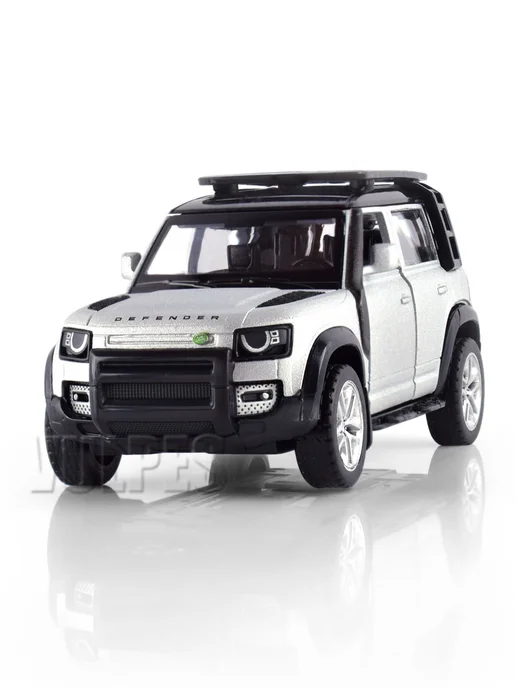 MSZ Игрушка детская машинка железная Land Rover Defender 1 43, зеленый, фото 4