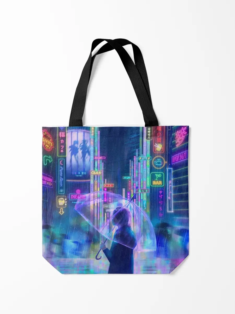 Сумка-шоппер 40x40см / Аниме / ANIME NEON Burnettie 60578946 купить за 569  ₽ в интернет-магазине Wildberries