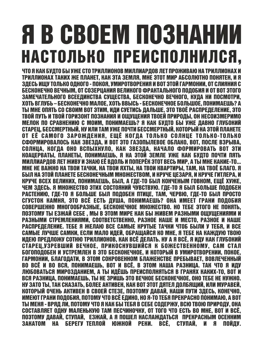 Футболка базовая с прикольной надписью Я в своём познании КОМБО 60584512  купить за 713 ₽ в интернет-магазине Wildberries