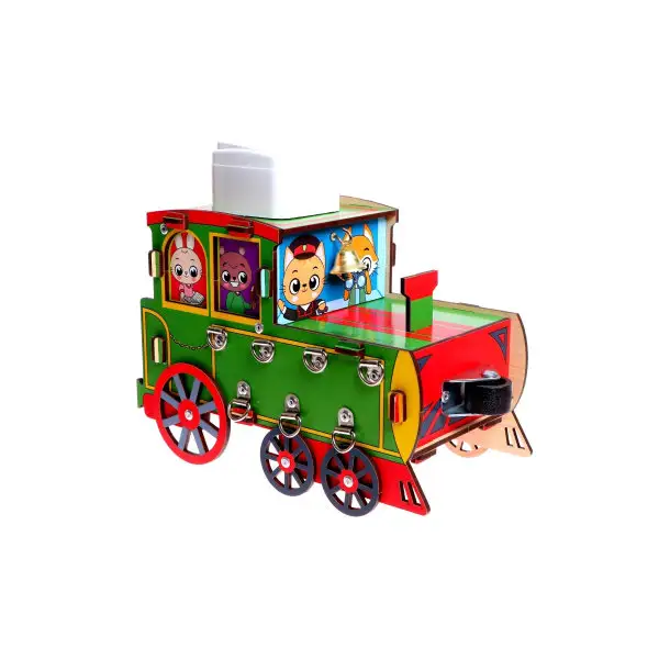 Бизиборд "Лесная мастерская" Паровозик