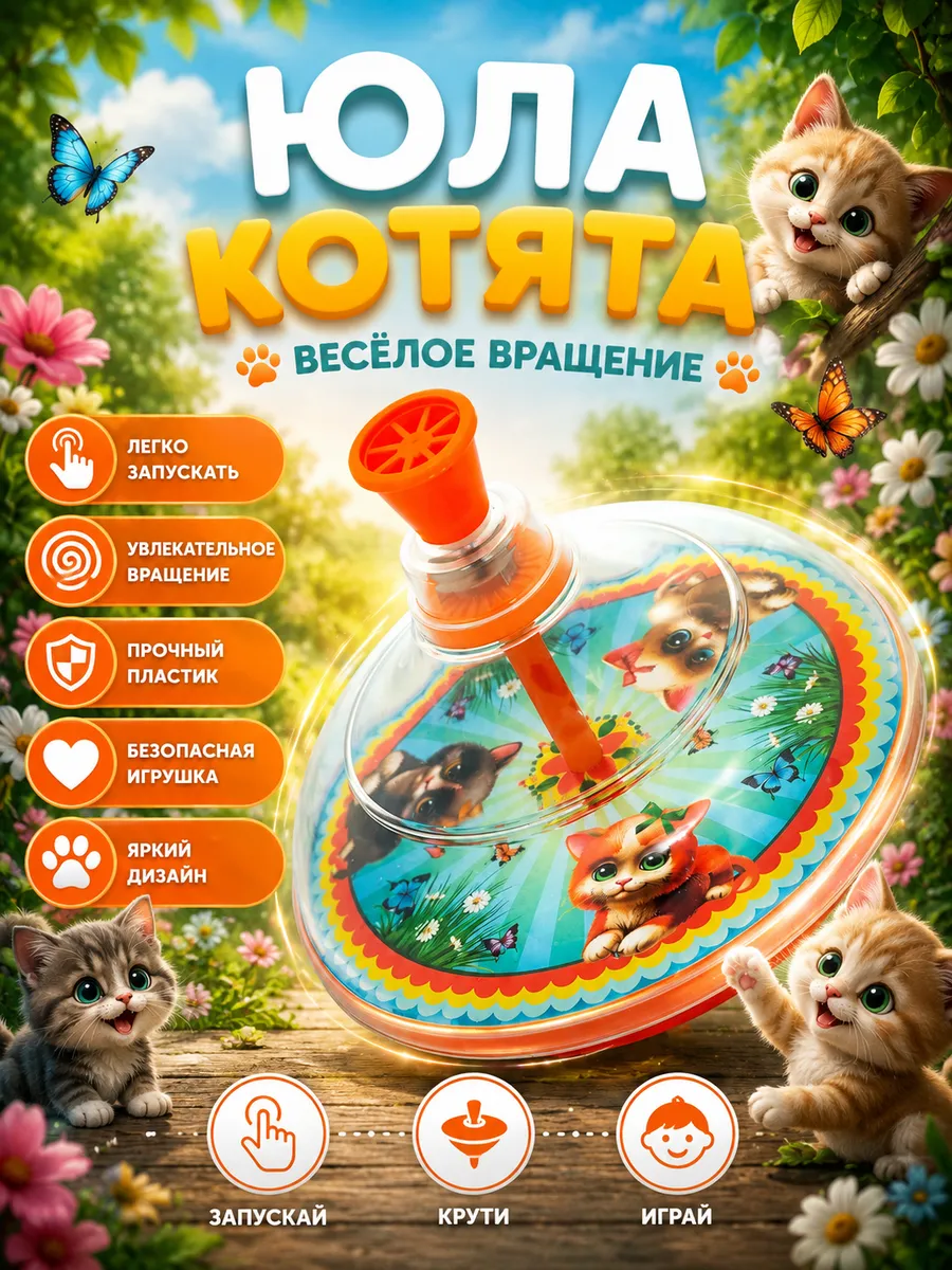 Юла Котята