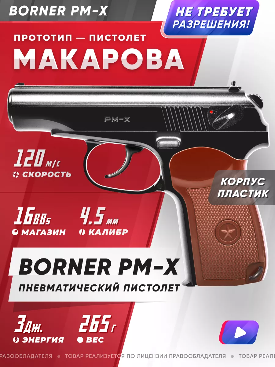 Пневматический пистолет...
